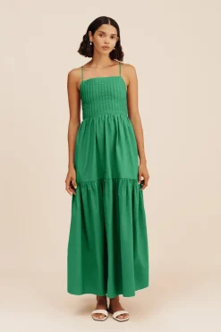 Flash Sale ALEXIS DRESS - TOPAZ GREEN Maxi Dresses|Dresses