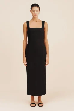 Online ALICE MIDI DRESS - Linen Dresses|Dresses