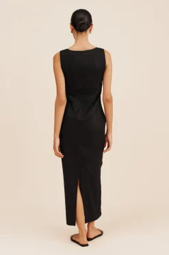 Online ALICE MIDI DRESS - Linen Dresses|Dresses