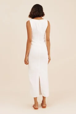 Shop ALICE MIDI DRESS - Linen Dresses|Midi Dresses