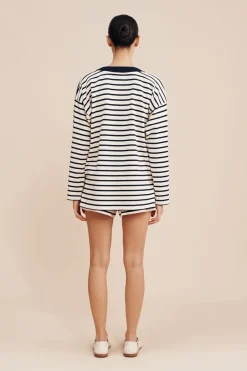 Cheap ARCHIE SHORT - NAVY STRIPE Coordinating Sets|Shorts