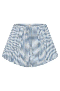Hot AURELIA SHORT - BLUE GINGHAM Coordinating Sets|Shorts