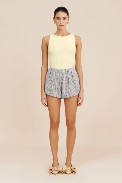 Hot AXEL BOAT TANK - BUTTER YELLOW Tops