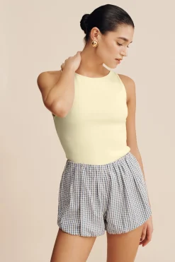 Hot AXEL BOAT TANK - BUTTER YELLOW Tops