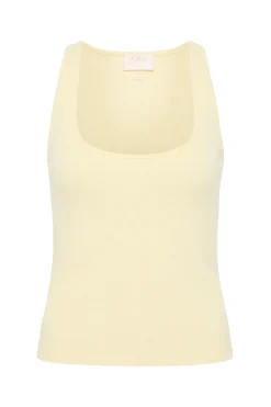 Sale AXEL SCOOP TANK - BUTTER YELLOW Tops