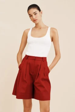 Fashion AXEL SCOOP TANK - Tops