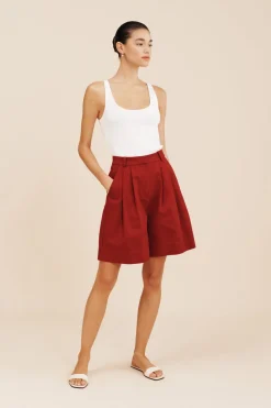 Fashion AXEL SCOOP TANK - Tops