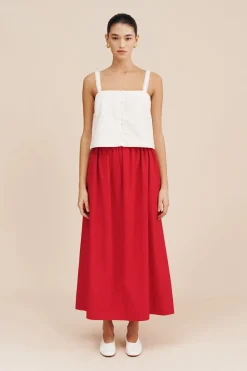 Clearance BERYL CAMI - VINTAGE WHITE Tops