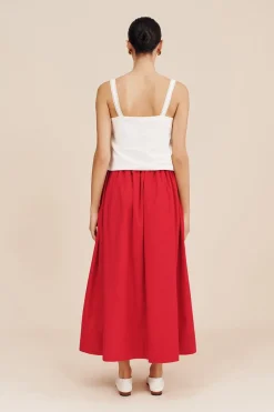 Clearance BERYL CAMI - VINTAGE WHITE Tops