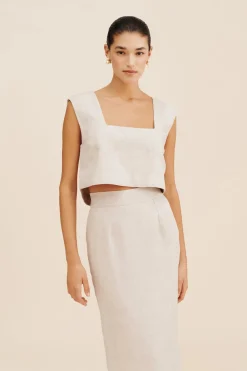 Shop CALEB CROP TOP - Tops