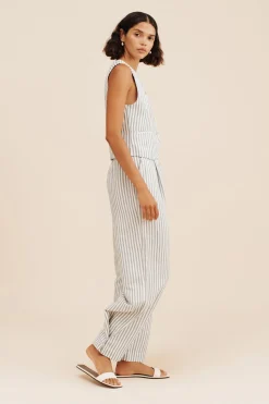 Sale DIANA VEST - SEAGRASS STRIPE Tops