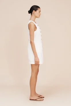 Discount EMMA BUTTON DOWN MINI - Linen Dresses|Dresses