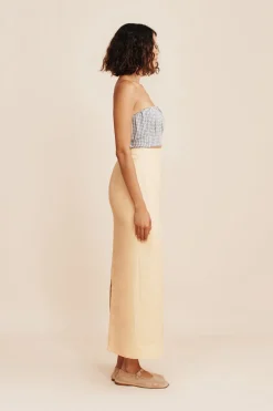 Hot EMMA PENCIL SKIRT - DUSTY CITRON Skirts