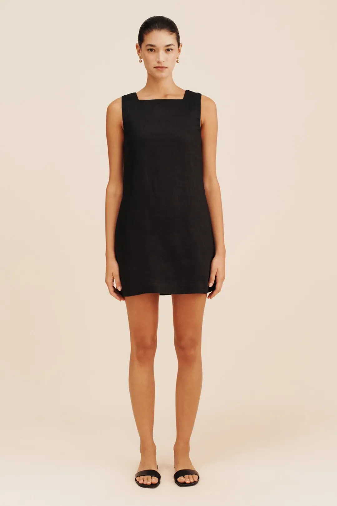 New EMMA SHIFT DRESS - Linen Dresses|Mini Dresses
