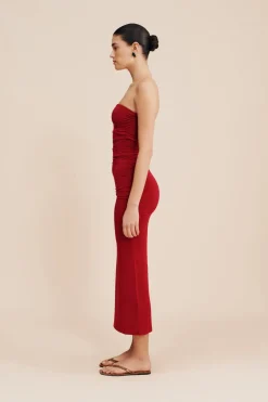 Flash Sale ISABELA STRAPLESS DRESS - Midi Dresses|Knitwear