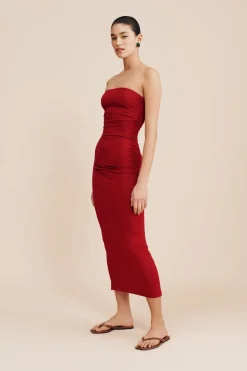 Flash Sale ISABELA STRAPLESS DRESS - Midi Dresses|Knitwear