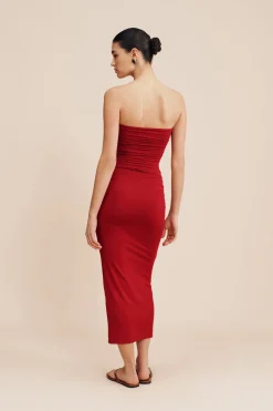 Flash Sale ISABELA STRAPLESS DRESS - Midi Dresses|Knitwear