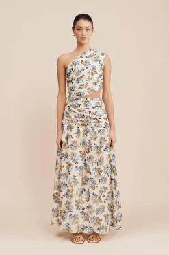 Fashion JOSLIN ONE SHOULDER DRESS - Occasional Dresses|Maxi Dresses