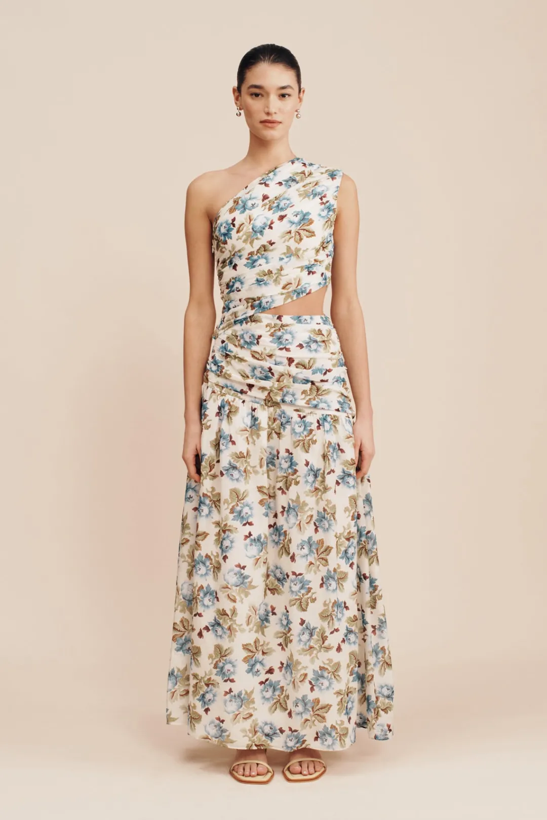 Fashion JOSLIN ONE SHOULDER DRESS - Occasional Dresses|Maxi Dresses