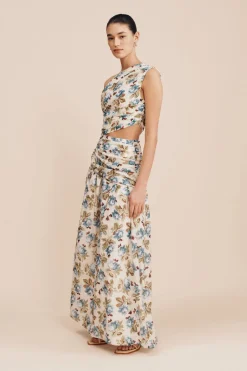 Fashion JOSLIN ONE SHOULDER DRESS - Occasional Dresses|Maxi Dresses