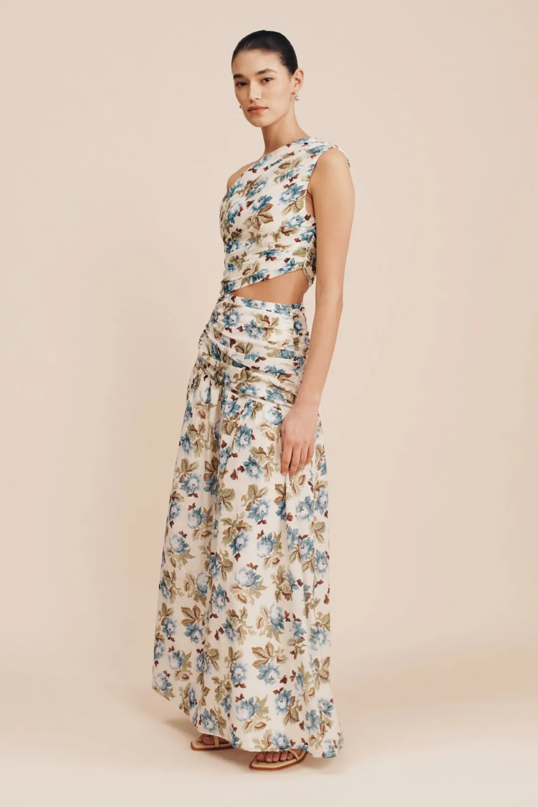 Fashion JOSLIN ONE SHOULDER DRESS - Occasional Dresses|Maxi Dresses