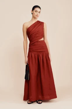 Store JOSLIN ONE SHOULDER DRESS - Occasional Dresses|Maxi Dresses