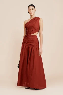 Store JOSLIN ONE SHOULDER DRESS - Occasional Dresses|Maxi Dresses