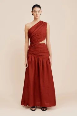 Store JOSLIN ONE SHOULDER DRESS - Occasional Dresses|Maxi Dresses