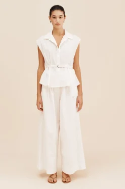 Sale JUNO SHIRT - VINTAGE WHITE Tops