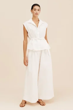 Sale JUNO SHIRT - VINTAGE WHITE Tops