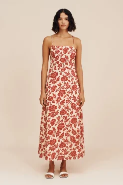 Online LORI DRESS - SCARLET BLOOM Occasional Dresses|Maxi Dresses
