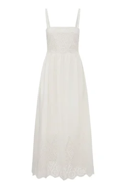 Store LOUISA DRESS - VINTAGE WHITE Maxi Dresses|Dresses