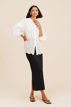 Hot LOUISA SHIRT - VINTAGE WHITE Tops