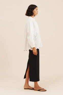 Hot LOUISA SHIRT - VINTAGE WHITE Tops