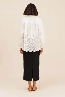 Hot LOUISA SHIRT - VINTAGE WHITE Tops