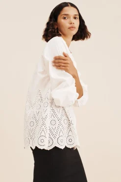 Hot LOUISA SHIRT - VINTAGE WHITE Tops