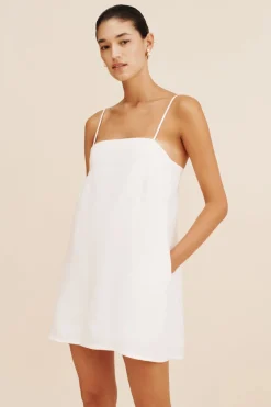 Shop MAGGIE DRESS - Linen Dresses|Mini Dresses