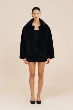 Outlet MARLEY JACKET - BLACK VELVET Coordinating Sets|Outerwear