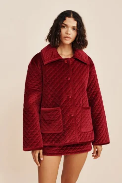 Discount MARLEY JACKET - RED VELVET Coordinating Sets|Outerwear