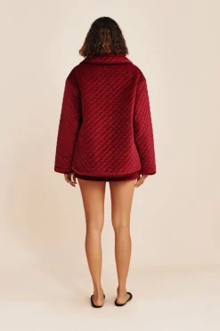 Discount MARLEY JACKET - RED VELVET Coordinating Sets|Outerwear