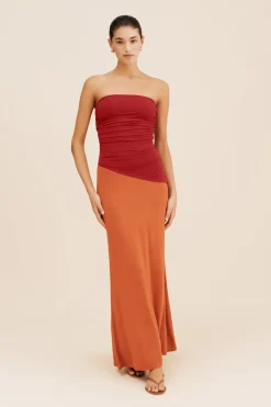 Best Sale MASON SKIRT - BURNT ORANGE Knitwear|Skirts