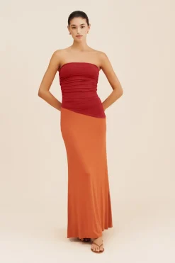 Best Sale MASON SKIRT - BURNT ORANGE Knitwear|Skirts