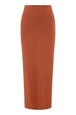 Best Sale MASON SKIRT - BURNT ORANGE Knitwear|Skirts