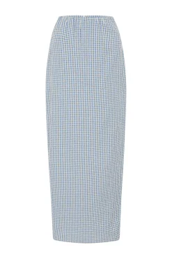 Sale MIRA SKIRT - BLUE GINGHAM Coordinating Sets|Skirts