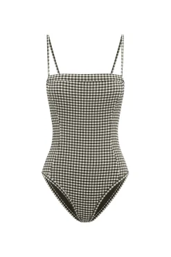 Cheap NORA ONE-PIECE - GINGHAM Swimwear