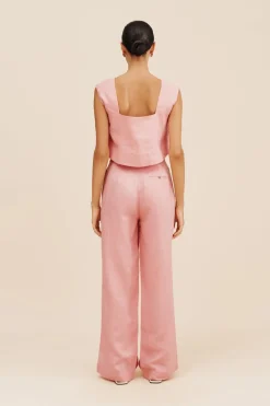 Online PRESLEY TROUSER - PINK SALT Trousers