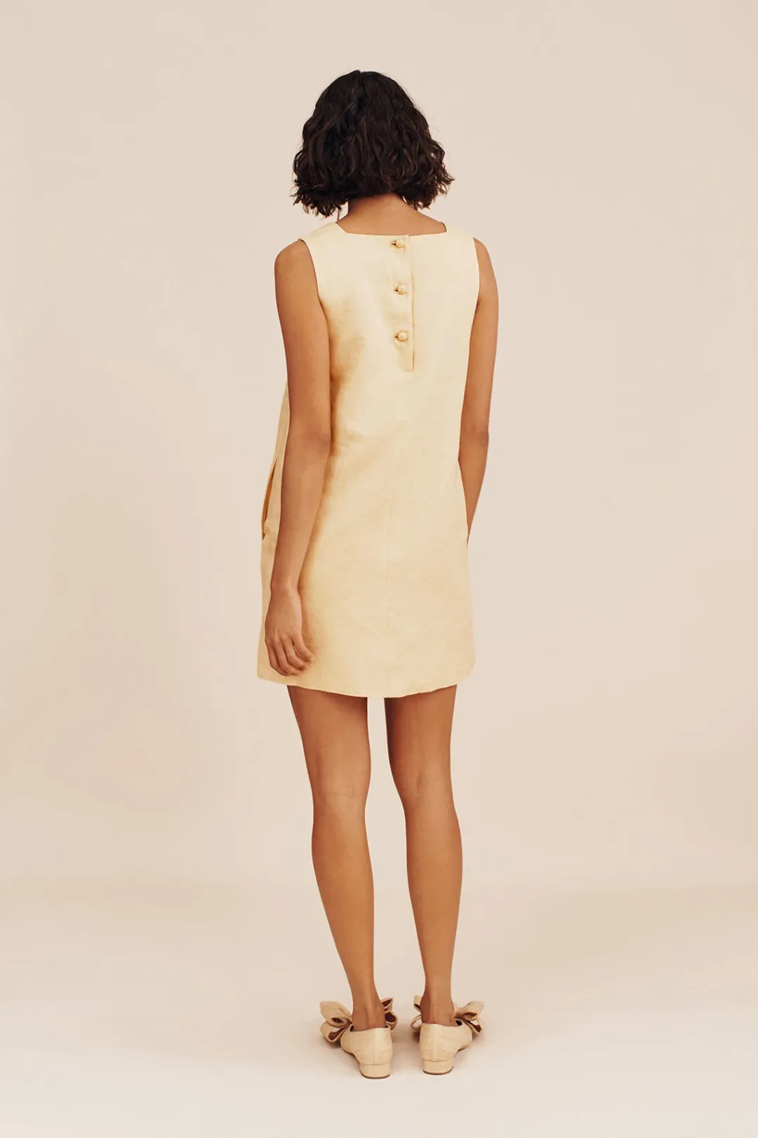 Cheap RIO SHIFT DRESS - DUSTY CITRON Linen Dresses|Coordinating Sets