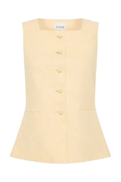 Hot RIO VEST - DUSTY CITRON Coordinating Sets|Tops