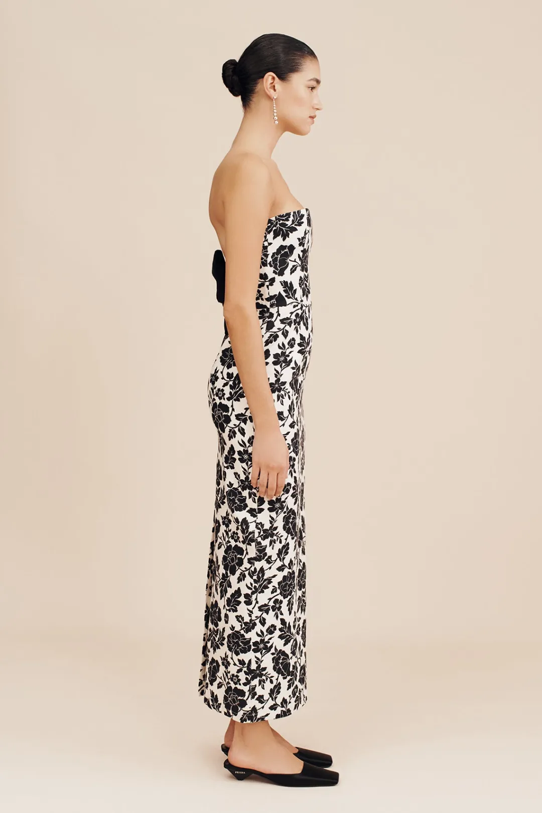 Cheap ROMEO DRESS - NOIR BLOOM Linen Dresses|Occasional Dresses