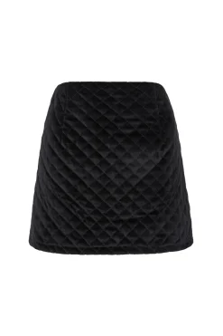 Outlet ROMEO MINI SKIRT - BLACK VELVET Coordinating Sets|Skirts